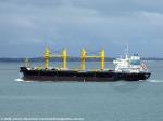 ID 4571 DD VANGUARD (2007/16993grt/IMO 9357420) outbound from Geelong, Victoria, Australia, seen here off Rosebud, Port Phillip Bay.